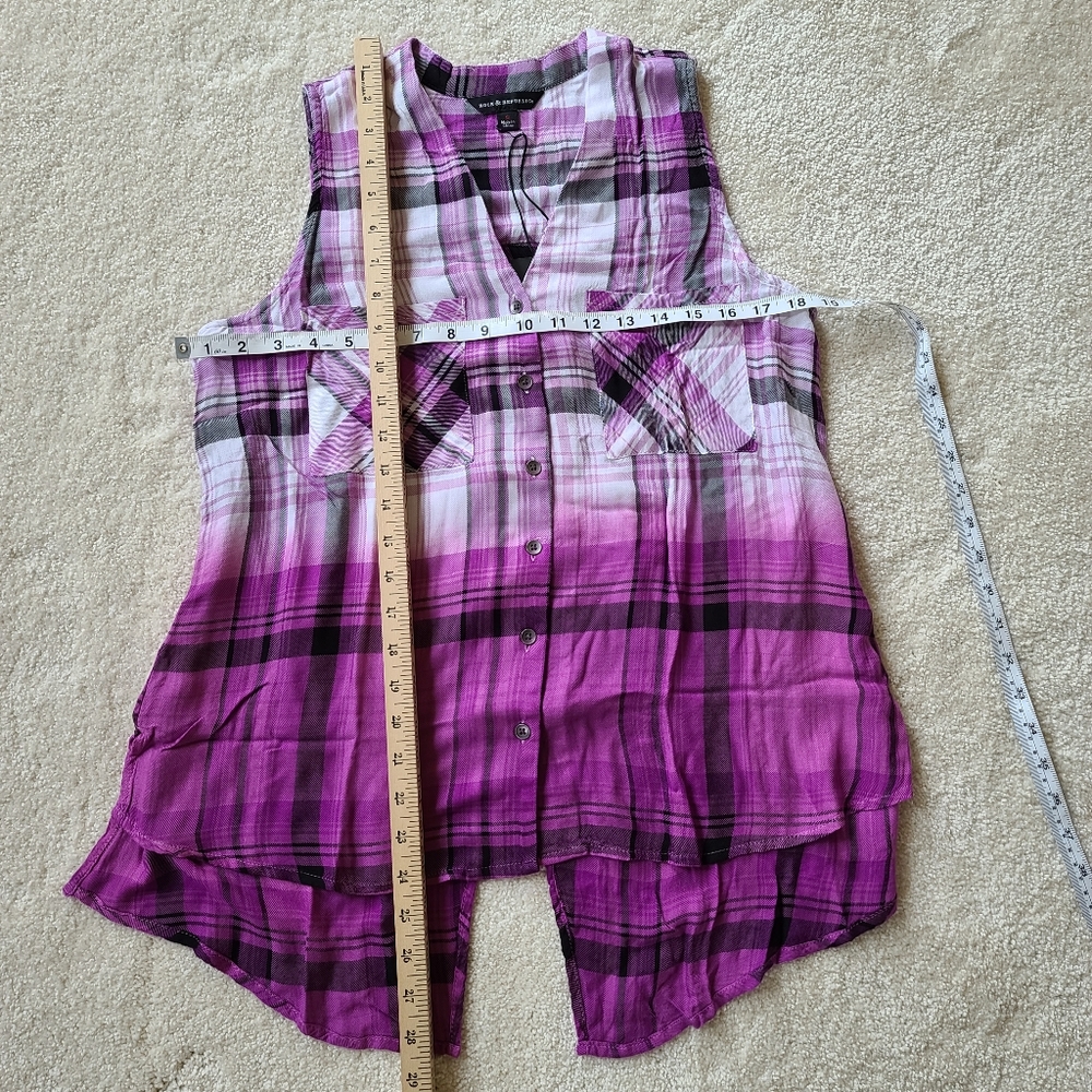 ROCK & REPUBLIC Tulip Back Top - Picture 3 of 6
